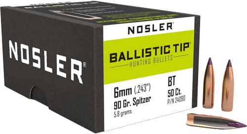 NOSLER BULLETS 6MM .243 - Image 2