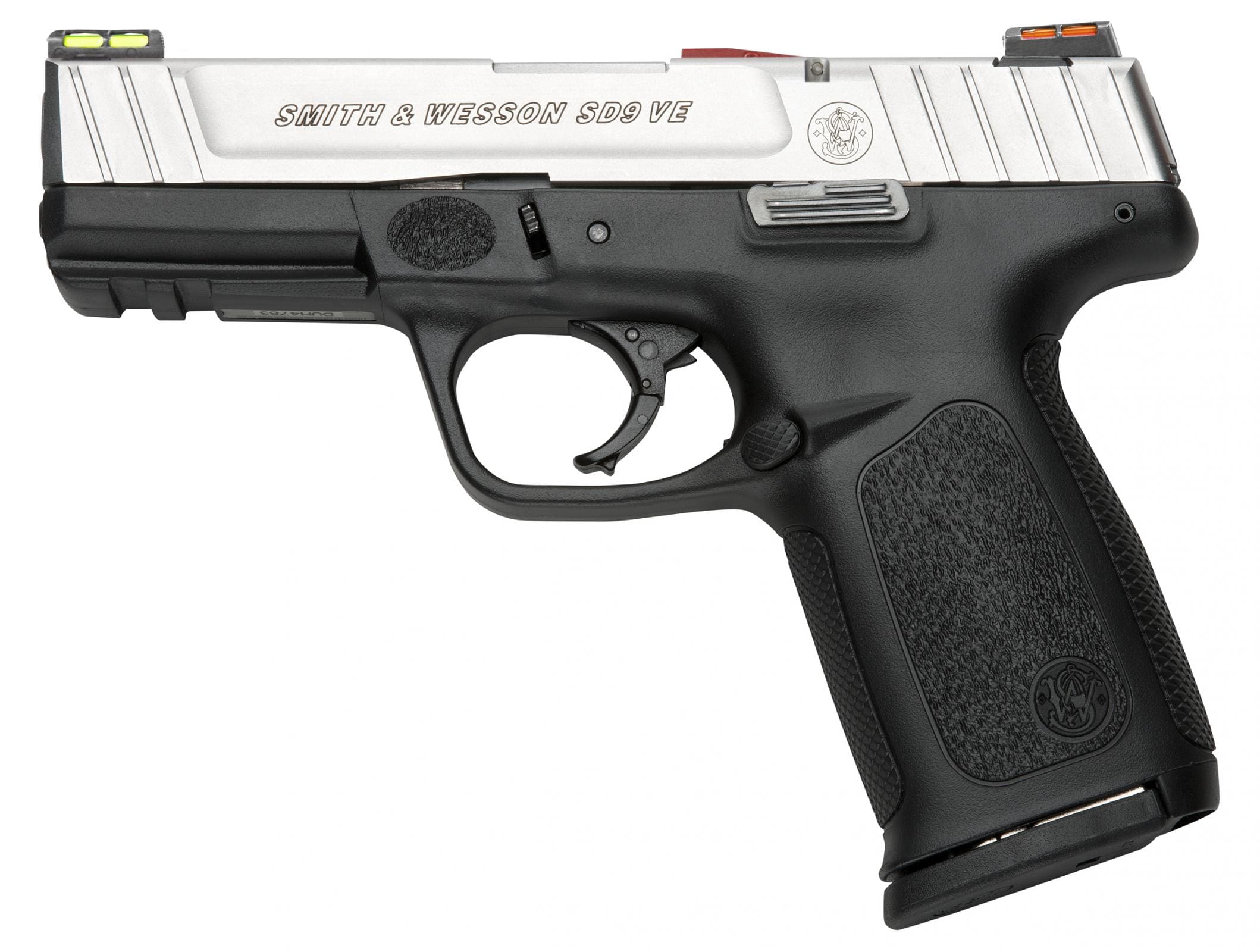 SMITH AND WESSON SD9VE 9MM 10+1 4" SS HI-VIZ  #