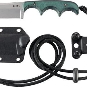 CRKT MINIMALIST CLEAVER NECK - KNIFE 2.13" PLAIN EDGE W/SHTH