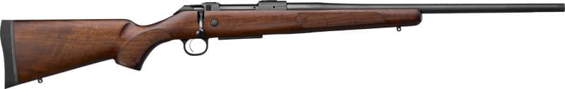 CZ 600 ST2 AMERICAN HG 308WIN - 20" BLUED WALNUT STOCK