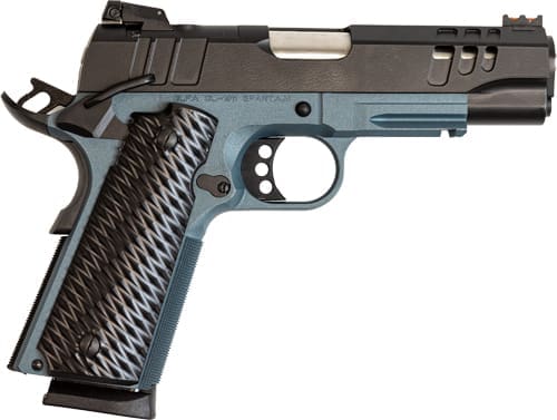 GLFA 1911 PISTOL 45ACP 4.25" - FS BLACK SLIDE TITANIUM FRAME