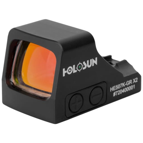 HOLOSUN 507 OPEN REFLEX GREEN - MULTI RETICLE COMPACT PISTOL