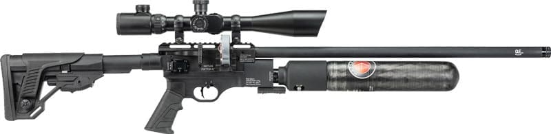 HATSAN FACTOR RC .22 PCP - SIDE LEVER 2-MAGS BLACK - Image 3
