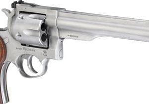 RUGER REDHAWK 44 REM MAG 7.5" - STAINLESS WOOD ADJUSTABE