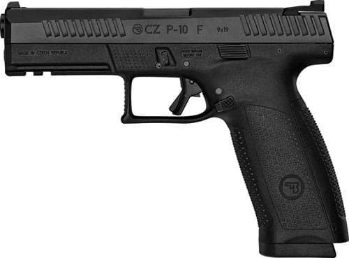 CZ P-10 F 9MM FS 19-SHOT - REVERSIBLE MAG CATCH BLACK - Image 2
