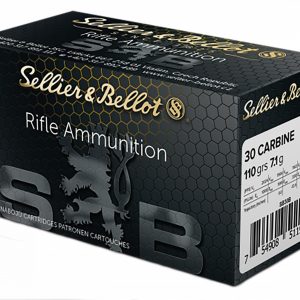 S&B 30 CARBINE 110GR FMJ - 50RD 20BX/CS