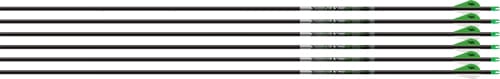 EASTON AXIS 5MM 400 W/ HALFOUT - 6-PACK W/ 2" BLAZER VANES
