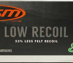 HSM LOW RECOIL 6.5 CM 140GR - SBT 20RD 25BX/CS