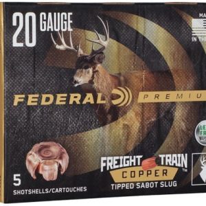 FEDERAL FREIGHT TRAIN 20GA - 2.75" 300GR SABOT 5RD 10BX/CS