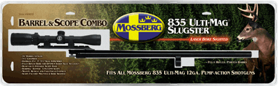 MOSSBERG BARREL & SCOPE 835 - 12GA 24" TROPHY BLD W/3-9X40MM