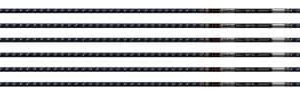 EASTON ARROW 5MM FMJ 300 - 6-PACK W/ 2" BLAZER VANES