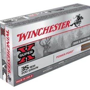 WINCHESTER SUPER-X 35 REM - 200GR POWER POINT 20RD 10BX/CS