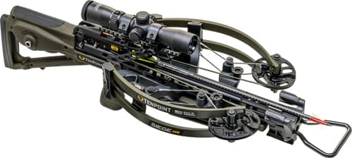 TENPOINT XBOW KIT SIEGE 425 - ACUSLIDE 425FPS MOSS GREEN