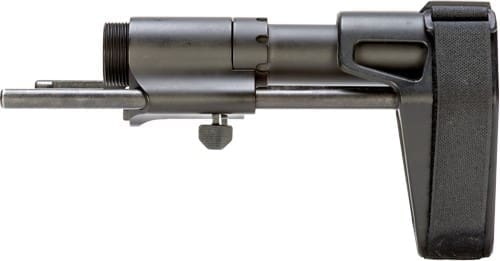 SB TACTICAL BRACE PDW BLACK - INCLUDES BUFFER TUBE