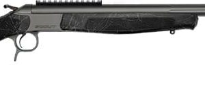 CVA SCOUT TD 350 LEGEND 20" - W/RAIL TUNGSTEN/BLK WEB