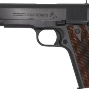 COLT 1911 38 SUPER 5" 9-SHOT - BLUED ROSEWOOD