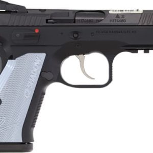 CZ SHADOW 2 COMPACT OR 9MM FS - 15-SHOT BLK NITRIDE GREY GRIP