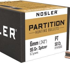 NOSLER BULLETS 6MM .243 - 95GR PARTITION 50CT