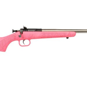 KEYSTONE SPORTING ARMS CRICKETT 22LR SS PINK/GOLD WEB