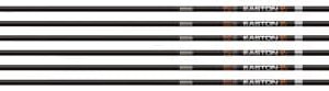 EASTON ARROW 6.5MM MATCH GRADE - 400 W/3" AAE HYBRID VANES 6PK