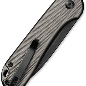 CIVIVI KNIFE ELEMENTUM II 2.9" - DAIMOND PATTERN GRAY/BLACK
