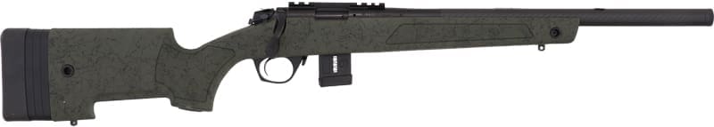 BERGARA BMR-X COMPETITION   17 - HMR CF 18" 5RD/10RD GRN W/BLK