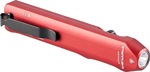STREAMLIGHT WEDGE CARRY LIGHT - WHITE EDC RED W/POCKET CLIP