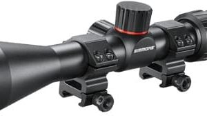 SIMMONS SCOPE PRO HUNTER - 3-9X40 TRUPLEX W/RINGS BLACK