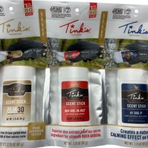 TINKS DEER LURE SCENT STICKS - 3PC. VALUE PACK ALL SEASON