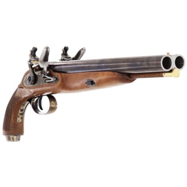 PEDERSOLI HOWDAH HUNTER FLINT - LOCK 20GA 11.25" 3" WOOD/CC