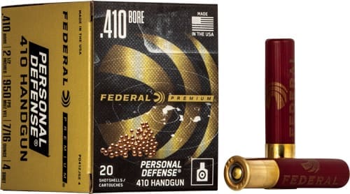 FEDERAL PREMIUM 410 2.5" - 7/16OZ #4 20RD 10BX/CS