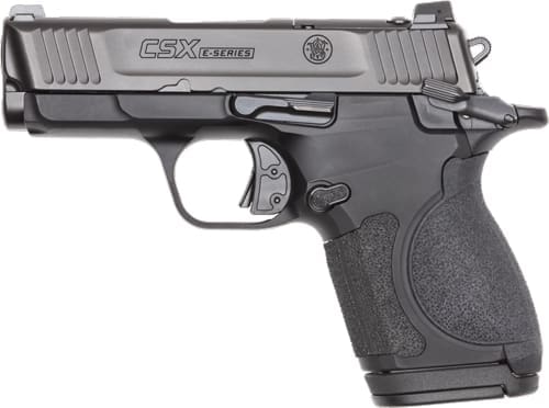 S&W CSX MICRO-COMP E-SERIES - 3.1" 9MM SAFETY 12/15/17 RD BL