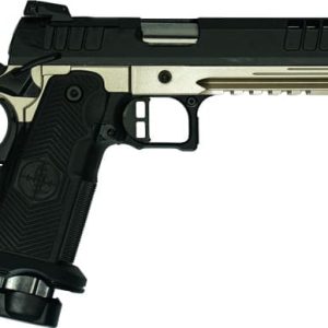 GLFA 1911DS SYNERGY 9MM 5" 20 - SHOT BLK SLIDE PLATINUM FRAME