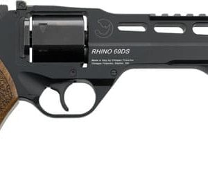 CHIAPPA RHINO 60DS 9MM - 6" ADJ. SIGHT BLACK/WALNUT.