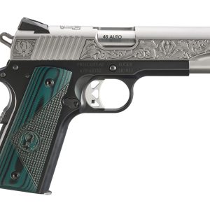 RUGER SR1911 CMDR 45ACP GREEN GRIP