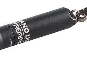 STREAMLIGHT NANO LIGHT II WITH - SNAP HOOK WHITE LED BLACK