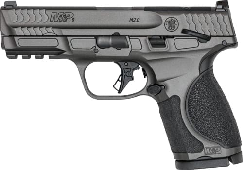 S&W M&P9 M2.0 METAL COMPACT 4" - 9MM 15-RD SAFETY TUNGSTEN GREY