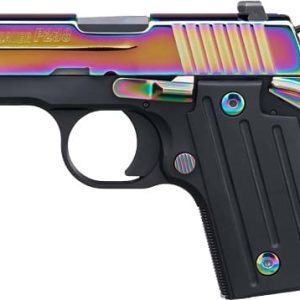 SIG P238 380ACP 2.7" SAO - SIGLITE (1)6RD TITAN RAINBOW