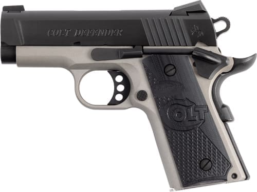 COLT DEFENDER 45ACP FS 3" - CERAKOTE BLUED