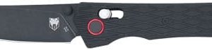 COBRATEC LEGACY BAR LOCK 3.5" - G10 BLACK/BLACK D2 BLADE