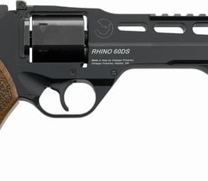 CHIAPPA RHINO 60SA 9MM - 6" ADJ. SIGHT BLACK/WALNUT