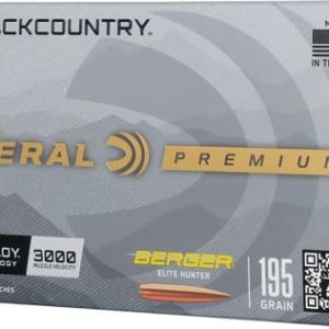 FEDERAL 7MM BC 195GR BERGER - ELITE HUNTER 20RD 10BX/CS