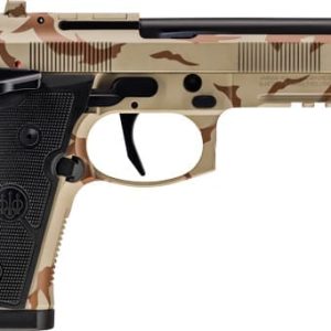 BERETTA 92XI SAO FS 9MM 4.7" - 18RND DESERT DPM CAMO 2 MAGS