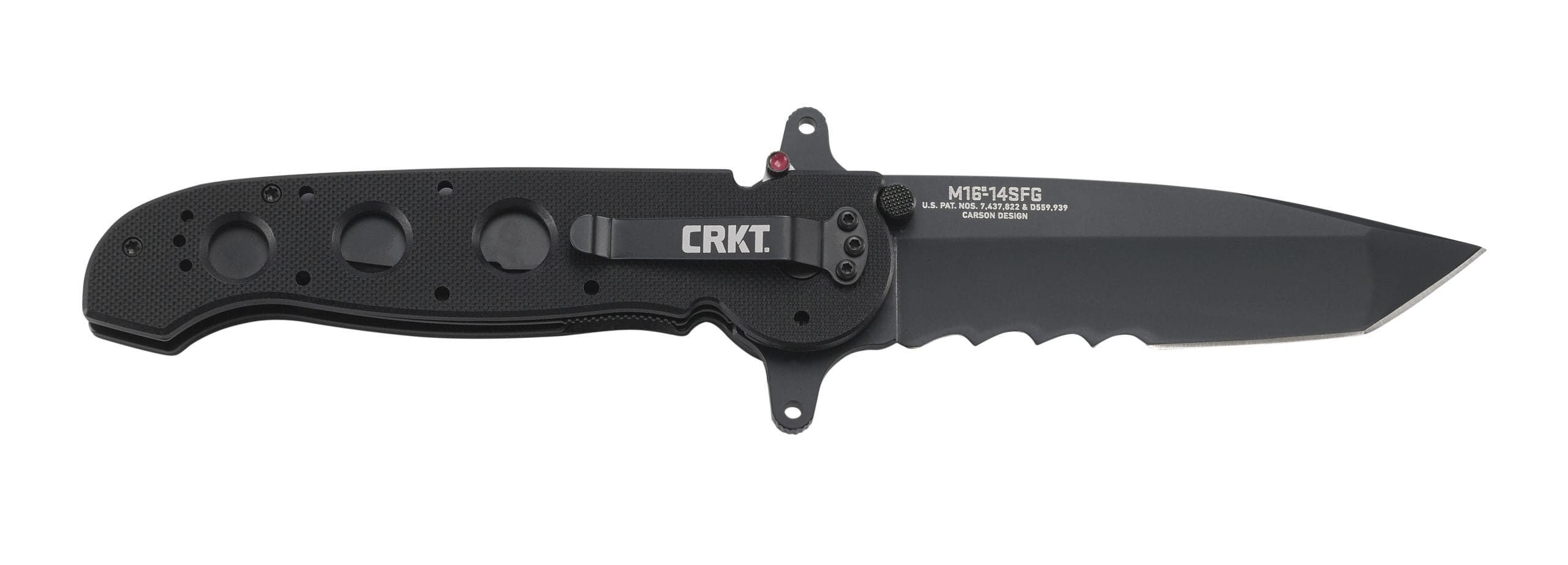 CRK M16-14SFG TNTO SERRATD BLK
