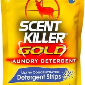 WRC CLOTHING WASH SCENT KILLER - GOLD LAUNDRY STRIPS 60CT