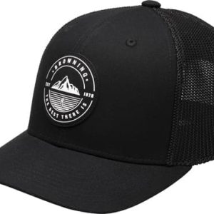BROWNING CAP SOUTH SLOPE MESH - BACK BG CIRCLE LOGO CHARCOAL