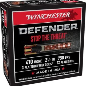 WINCHESTER PDX1 DEFENDER 410 - 2.5" 3DD/12BB 10RD 10BX/CS