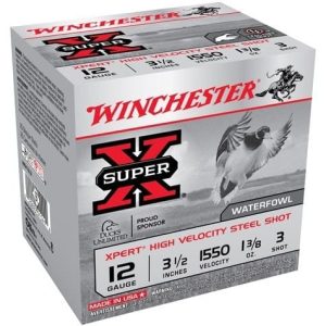 WINCHESTER XPERT STEEL 12GA - 3.5" 1-3/8OZ #3 25RD 10BX/CS