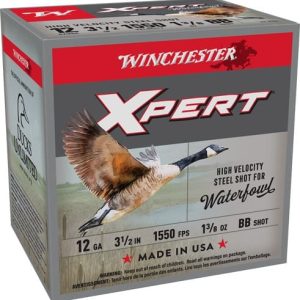 WINCHESTER XPERT STEEL 12GA - 3.5" 1-3/8OZ #BB 25RD 10BX/CS