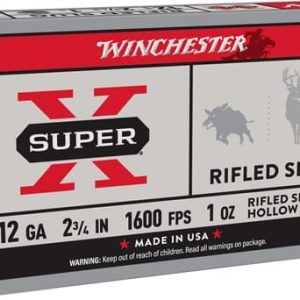 WINCHESTER SUPER-X 12GA 2.75" - 1OZ RIFLED SLUG 5RD 50BX/CS